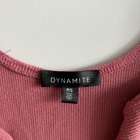 Dynamite Ribbed Bodycon Dress - Picture 3 of 3